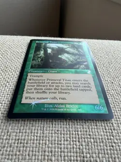 Magic: The Gathering Primeval Titan Foil Timeshifted Time Spiral Remastered 365 - Image 5