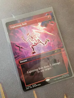 Mtg Lightning Bolt TMNT Promo 0002 - Image 1