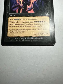Cabal Ritual Torment Mtg Magic the Gathering MP - Image 3