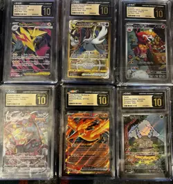 Pokemon Bundle Lot Of 6 CGC Pristine 10 - Image 1