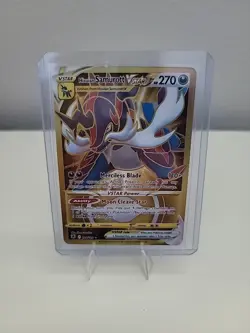 Pokemon TCG Hisuian Samurott VSTAR Gold 209/189 Astral Radiance - Image 1