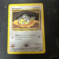 Pokemon TCG Dunsparce Neo Discovery 54/75 Regular Unlimited Common D5 - Image 1