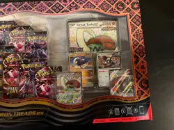 Pokemon TCG PALDEAN FATES Great Tusk Iron Treads Ex Premium Collection ✅ NEW - Image 3