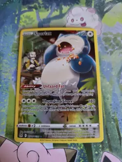 Pokemon TCG Snorlax #TG10/TG30 Swsh11: Lost Origin Trainer Gallery Ultra Rare - Image 1
