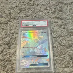 Pokemon 2017 Burning Shadows Secret Rare Gardevoir GX #159 Full Art Holo PSA 5 - Image 1