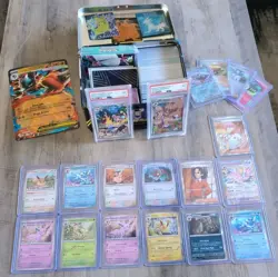 PSA Pokemon Slabs + Eeveelutions Holo Lot Umbreon Jolteon Vaporeon + Bulk Lot 🔥 - Image 1