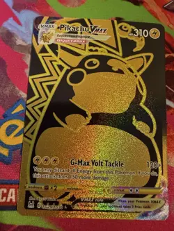 Pokemon Pikachu VMAX Ultra Rare Full Art Holo TG29/TG30 Lost Origin 310 HP - Image 1