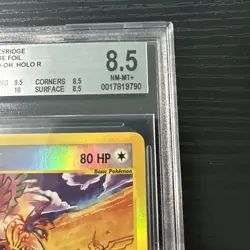 Ho-oh 149/144 Rev Holo Rare Skyridge 2003 Beckett WOTC Vintage Pokemon - Image 5