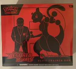 Destined Rivals Pokemon Center PC ETB Elite Trainer Box SEALED - Image 1