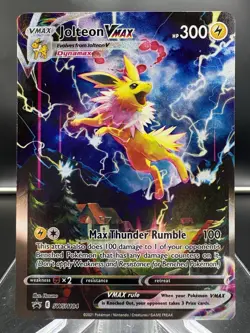 2021 Pokemon TCG - Jolteon Vmax - Sword & Shield Promo No. SWSH184 | Nm - Image 1