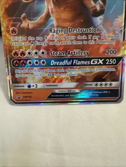 SM Promos #SM195 Charizard GX Promo,Holo Pokemon - Image 3