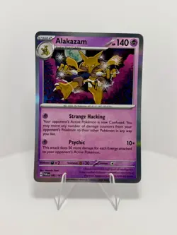Alakazam TWM 082/167 Holo Rare - Pokemon TCG Twilight Masquerade - Near Mint - Image 1