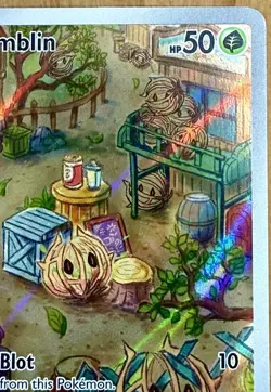 Bramblin 198/193 Sv02: Paldea Evolved Illustration Rare Full Art Holo Pokemon - Image 2