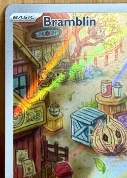 Bramblin 198/193 Sv02: Paldea Evolved Illustration Rare Full Art Holo Pokemon - Image 3