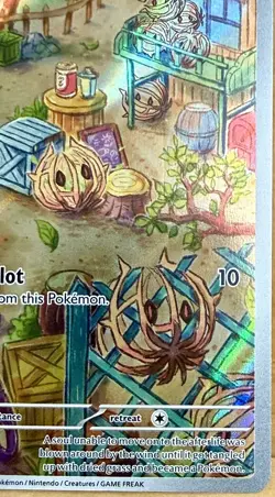 Bramblin 198/193 Sv02: Paldea Evolved Illustration Rare Full Art Holo Pokemon - Image 5