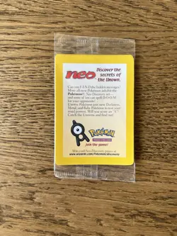 Sealed Entei Black Star Movie Promo- Pokemon Reverse Holofoil - Image 1