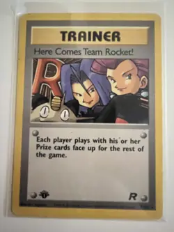 Here Comes Team Rocket! 71/82 1st Edition Rare Good Condition Team Rocket WOTC - Image 1