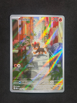 Pokemon TCG Mega Evolutions Litleo Illustration Rare 139/132 - Image 1