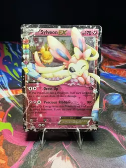 Pokemon Sylveon EX RC21/RC32 Full Art Holo – Generations Radiant Collection - Image 1