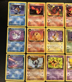 Vintage Pokemon TCG Team Rocket Unlimited Lot of 31 No Duplicates WOTC 1999 - Image 2