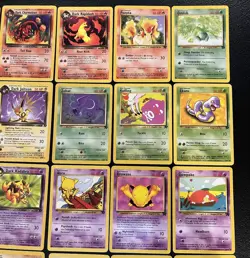Vintage Pokemon TCG Team Rocket Unlimited Lot of 31 No Duplicates WOTC 1999 - Image 3