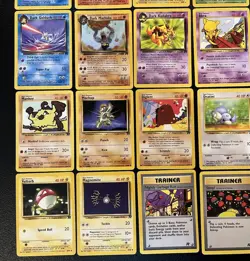 Vintage Pokemon TCG Team Rocket Unlimited Lot of 31 No Duplicates WOTC 1999 - Image 4