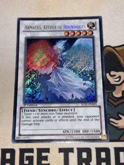 Armades, Keeper of Boundaries 1st Ed Secret Rare JOTL-EN045 Yu-Gi-Oh! - Image 2