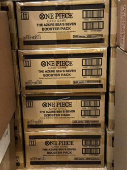 One Piece TCG OP14 The Azure Sea's Seven Sealed CASE (D) - Image 1