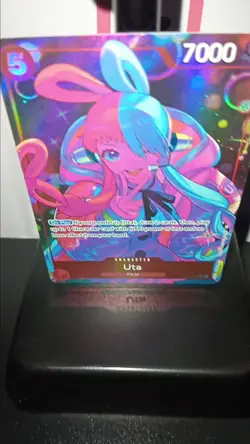 One Piece Heroine Edition EB03-003 Uta Super Rare Alternate Art English Mint+✅ - Image 2