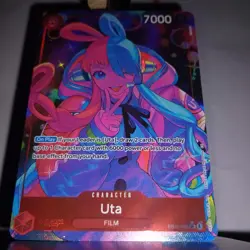 One Piece Heroine Edition EB03-003 Uta Super Rare Alternate Art English Mint+✅ - Image 3