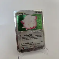 Chansey ex 96/109 Ruby and Sapphire Holo Ultra Rare Pokemon TCG Nintendo HP - Image 2