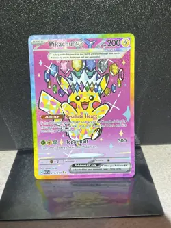 Pokemon TCG Pikachu ex 277/217 Ascended Heroes Special Illustration Rare NM - Image 1