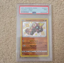 2021 POKEMON SWORD & SHIELD SHINING FATES #SV074 FALINKS-HOLO PSA 9 Mint - Image 1