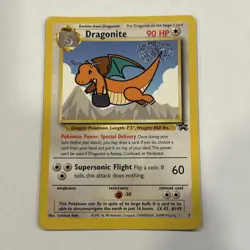 1999 Pokemon 5 Dragonite WB Pokemon The First Movie Promo - Image 1