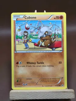 Pokemon HP Breakthrough Cubone Common 77/162 Regular - Image 1
