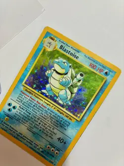 Pokemon Blastoise 2/102 Base Set Holo Rare Unlimited WOTC 1999 Vintage Original - Image 2
