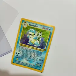 Pokemon Blastoise 2/102 Base Set Holo Rare Unlimited WOTC 1999 Vintage Original - Image 3
