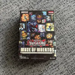 Yugioh MAZE OF MUERTOS 4 Pk Booster Bundle 1st Edition - Factory Sealed New - Image 1