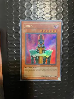 (YVH) Yugioh! LP HOLO Jinzo - DB1-EN067 - Ultra Rare - LP - Image 1