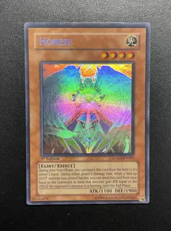Honest (Ghost Rare) LODT-EN001 Light of Destruction 1st Edition - Image 1