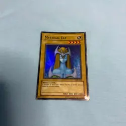 Yu-Gi-Oh Super Rare Mystical Elf LOB-E050 - Image 1