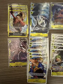 One Piece ST 29 Egghead Starter Deck Alt Art LOT + Deck & More - Image 2