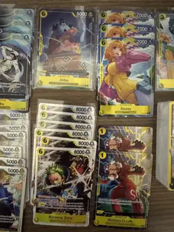 One Piece ST 29 Egghead Starter Deck Alt Art LOT + Deck & More - Image 3