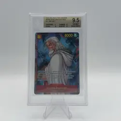 Silvers Rayleigh SEC Alt Art OP08-118 - Two Legends - One Piece BGS 9.5 GEM MINT - Image 1