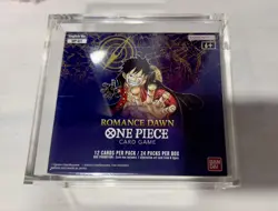 One Piece OP-01 Romance Dawn Booster Box BLUE BOTTOM English Wave One NEW SEALED - Image 1