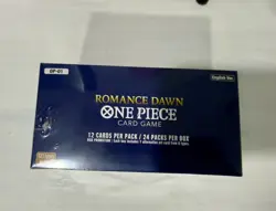 One Piece OP-01 Romance Dawn Booster Box BLUE BOTTOM English Wave One NEW SEALED - Image 4