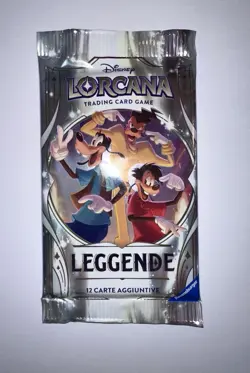 ART SET COMPLETO 3 BOOSTER LORCANA LEGGENDE TRADING CARD GAME SEALED ITALIANO! - Image 4