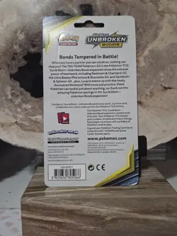 Pokemon Sun & Moon Unbroken Bonds Coin, Eevee Card Blister Pack Factory Sealed - Image 2