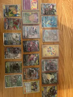 pokemon cards holo lot, don’t know exactly what they’re worth but pikachu - Image 1