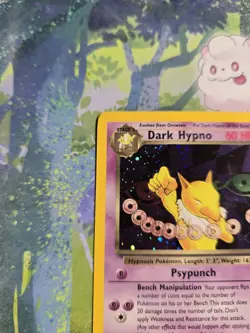 NM+ Dark Hypno Holo 9/81 Team Rocket Pokemon Card - Image 4
